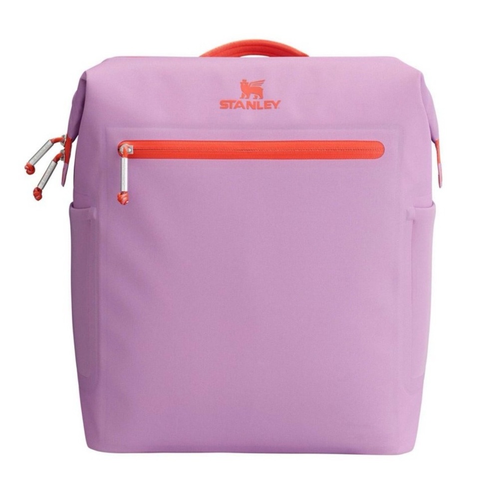 Stanley Purple Backpack with Coral Accents